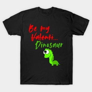 Valentines Day Dinosaur T-Shirt